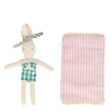Load image into Gallery viewer, Caravan Bunny Mini Suitcase Doll
