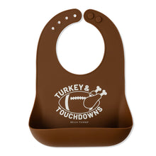 Load image into Gallery viewer, Turkeys and Touchdowns Wonder Bib