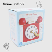 Load image into Gallery viewer, Vintage Wooden Phone