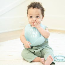 Load image into Gallery viewer, Just like Dad Wonder Bib