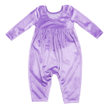 Load image into Gallery viewer, Baby Girls Velour Steph Jumper - Lavender