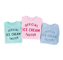 Load image into Gallery viewer, Kids Summer T-Shirt, Official Ice Cream Taster tee