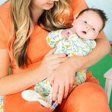 Load image into Gallery viewer, Le Jardin Organic Cotton Ruffle Magnetic Parent Favorite Footie