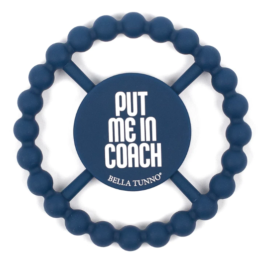 Put Me in Coach Happy Teether