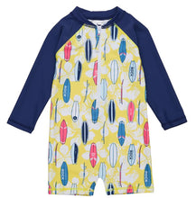 Load image into Gallery viewer, Rock The Board LS Sunsuit