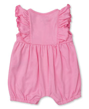 Load image into Gallery viewer, Whale Antics Short Playsuit - Pink