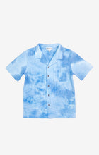 Load image into Gallery viewer, Resort Shirt - Blue Tie Dye