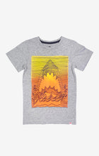 Load image into Gallery viewer, Graphic Short Sleeve Tee - Line Shark - Heather Mist