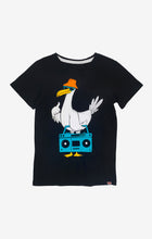 Load image into Gallery viewer, Graphic Short Sleeve Tee - Cool Seagull - Black