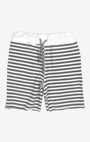 Camp Shorts - Grey Stripe