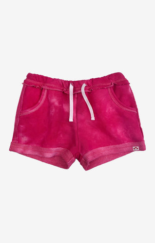 Majorca Shorts - Fuchsia Marble
