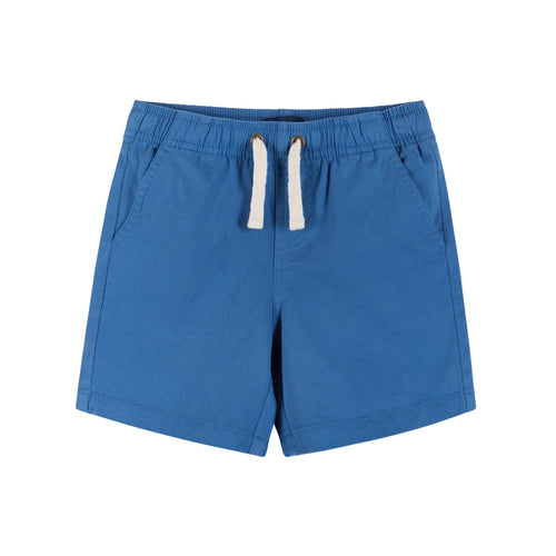 Aqua Drawstring Shorts