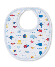 Load image into Gallery viewer, Sea Life Fun Bib PRT - Multi Blue