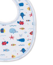 Load image into Gallery viewer, Sea Life Fun Bib PRT - Multi Blue