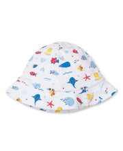 Load image into Gallery viewer, Sea Life Fun Sunhat PRT - Multi Blue