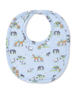 Jungle Oasis Bib PRT - Multi Bue