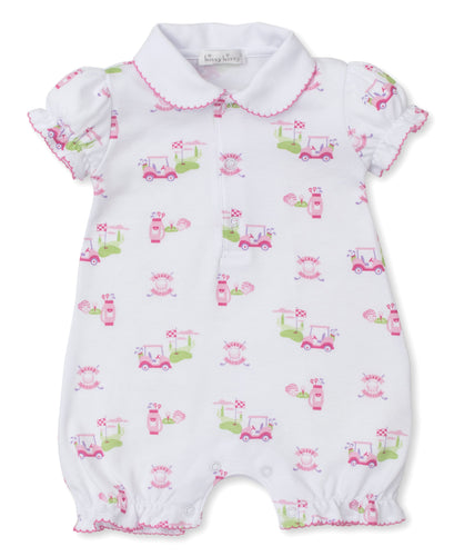 Kissy Golf Club Short Playsuit PRT - Multi Pink