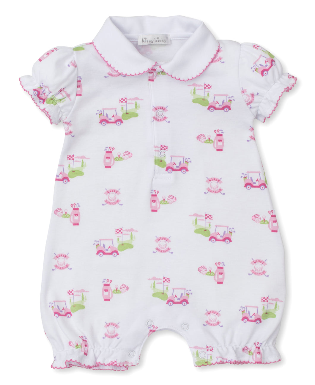 Kissy Golf Club Short Playsuit PRT - Multi Pink