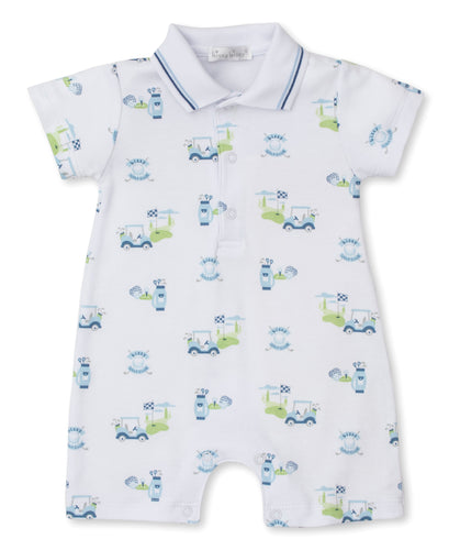 Kissy Golf Club Short Playsuit PRT - Multi Blue