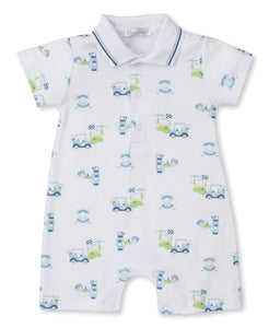 Kissy Golf Club Short Playsuit PRT - Multi Blue