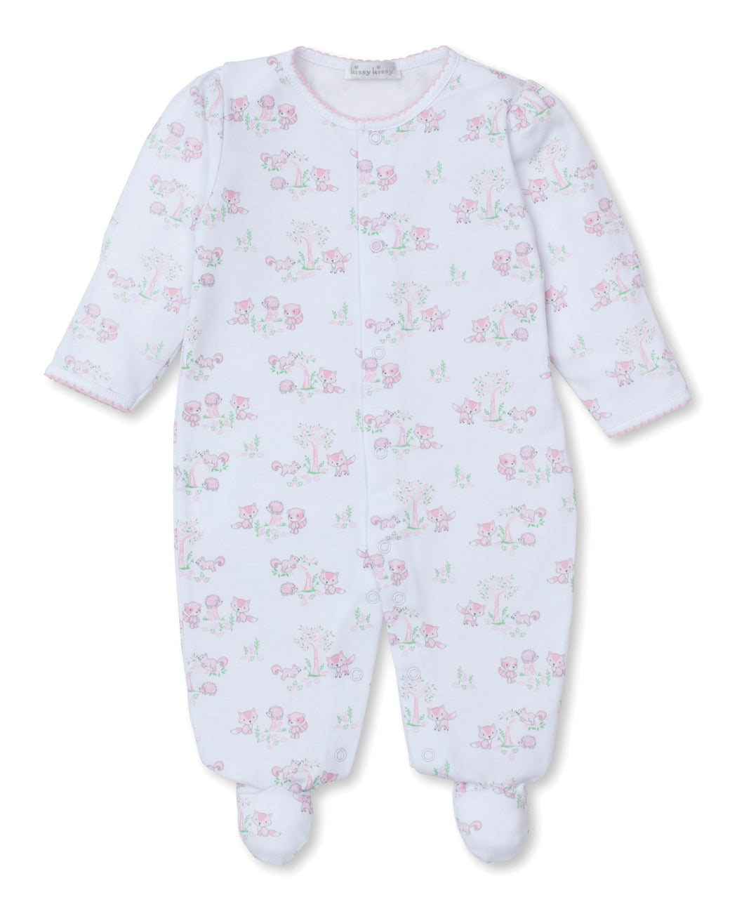 Forest Fun Footie PRT - Pink