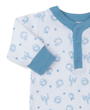 Load image into Gallery viewer, Football Kicks Playsuit PRT - Blue
