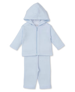 Pups in Action Jacket w/ Pant Set - Light Blue
