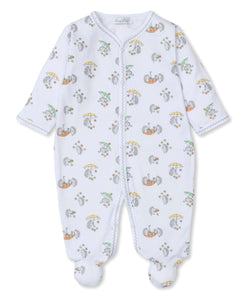 Hedgehogs Fall Showers Footie PRT - Multi