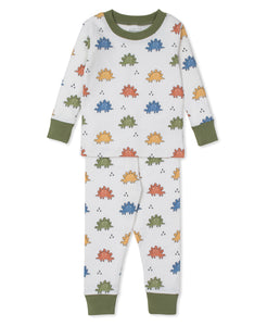 Dino Traffic Pajama Set Snug PRT - Multi