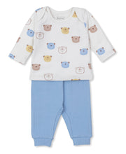 Load image into Gallery viewer, Bear Talk Pant Set Mix - Multi Blue