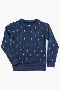 Revel Crewneck - Washed Navy