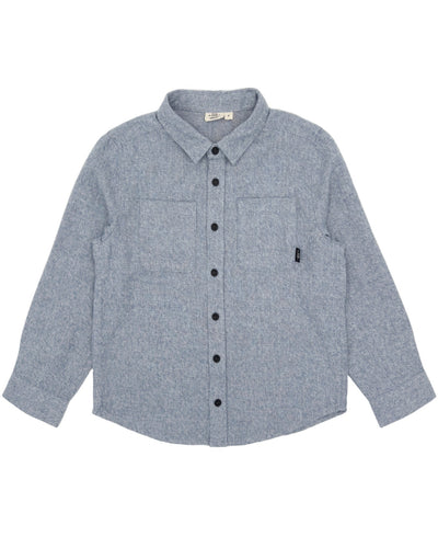 Journey Flannel - Slate Blue