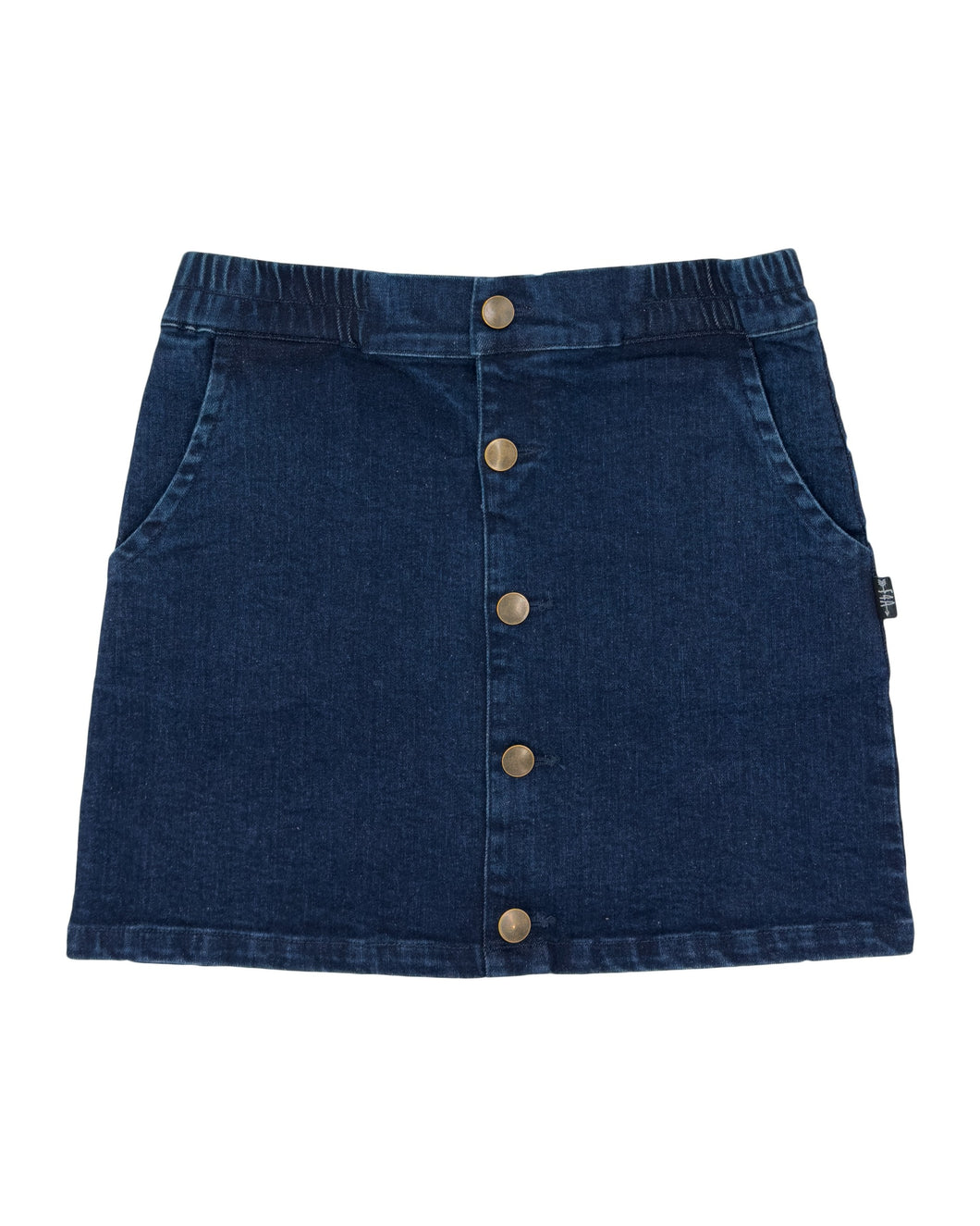 Capri Denim Skirt - Indigo
