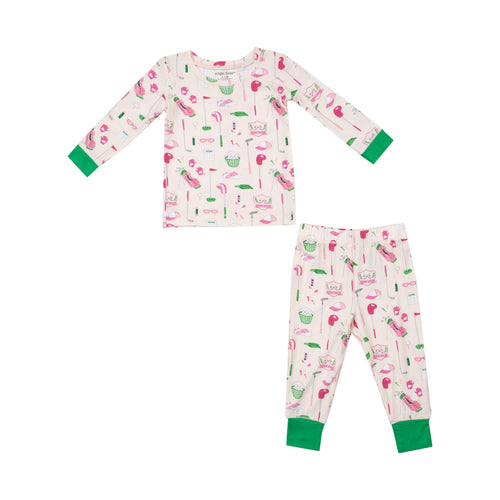 Golf Club Pink - L/S Loungewear Set