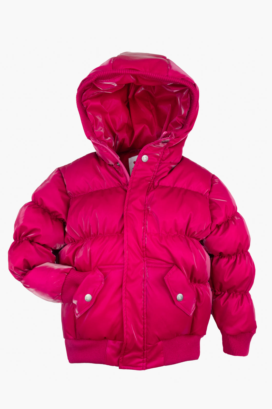 Puffy Coat - Deep Pink