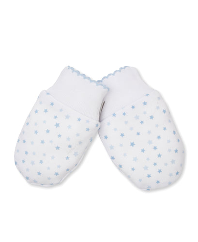 Baa Baa Baby Sheep Mitts Comp - Light Blue