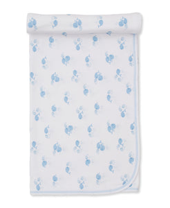 Whale Wonder Blanket PRT - Light Blue