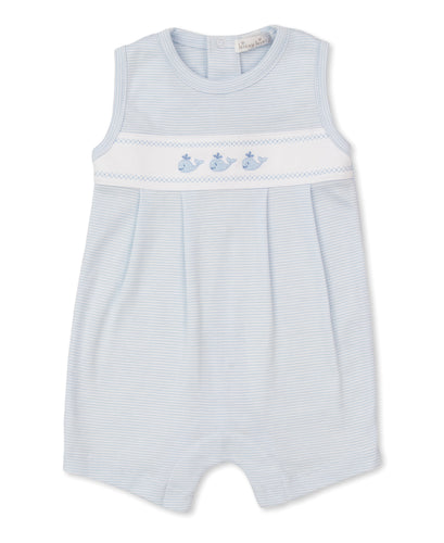 Classic Treasures SP25 Slvless Playsuit STR - Light Blue