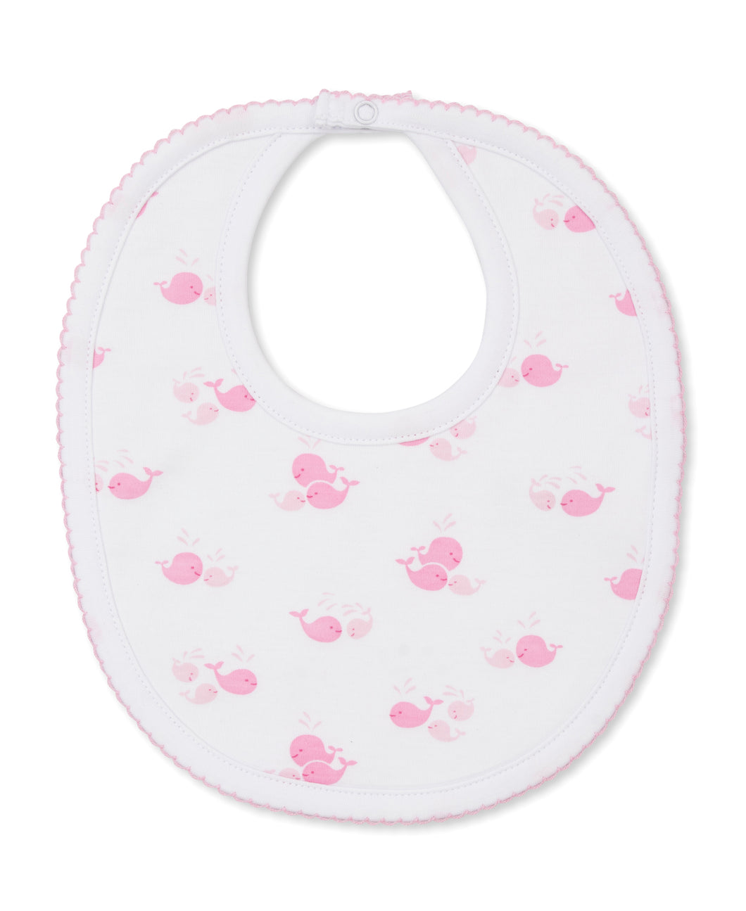 Whale Wonder Bib PRT - Pink