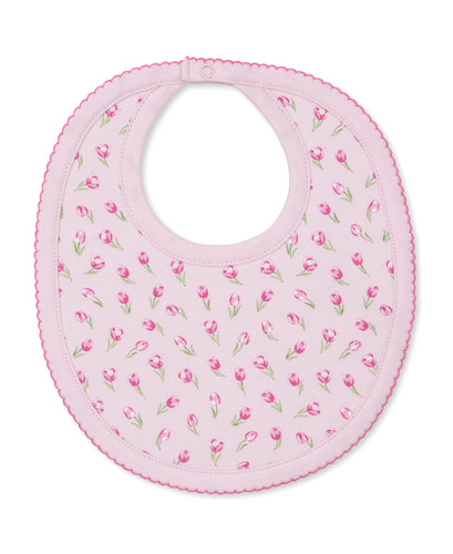 Tulip Blossoms Bib PRT - Pink