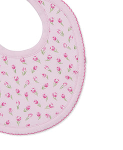 Tulip Blossoms Bib PRT - Pink