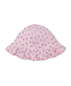 Tulip Blossoms Floppy Hat PRT - Pink