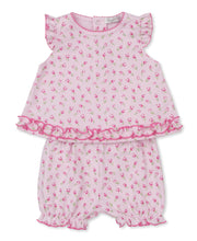 Load image into Gallery viewer, Tulip Blossoms Sunsuit Set PRT - Pink