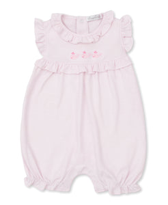 Classic Treasures SP25 Short Playsuit STR - Pink