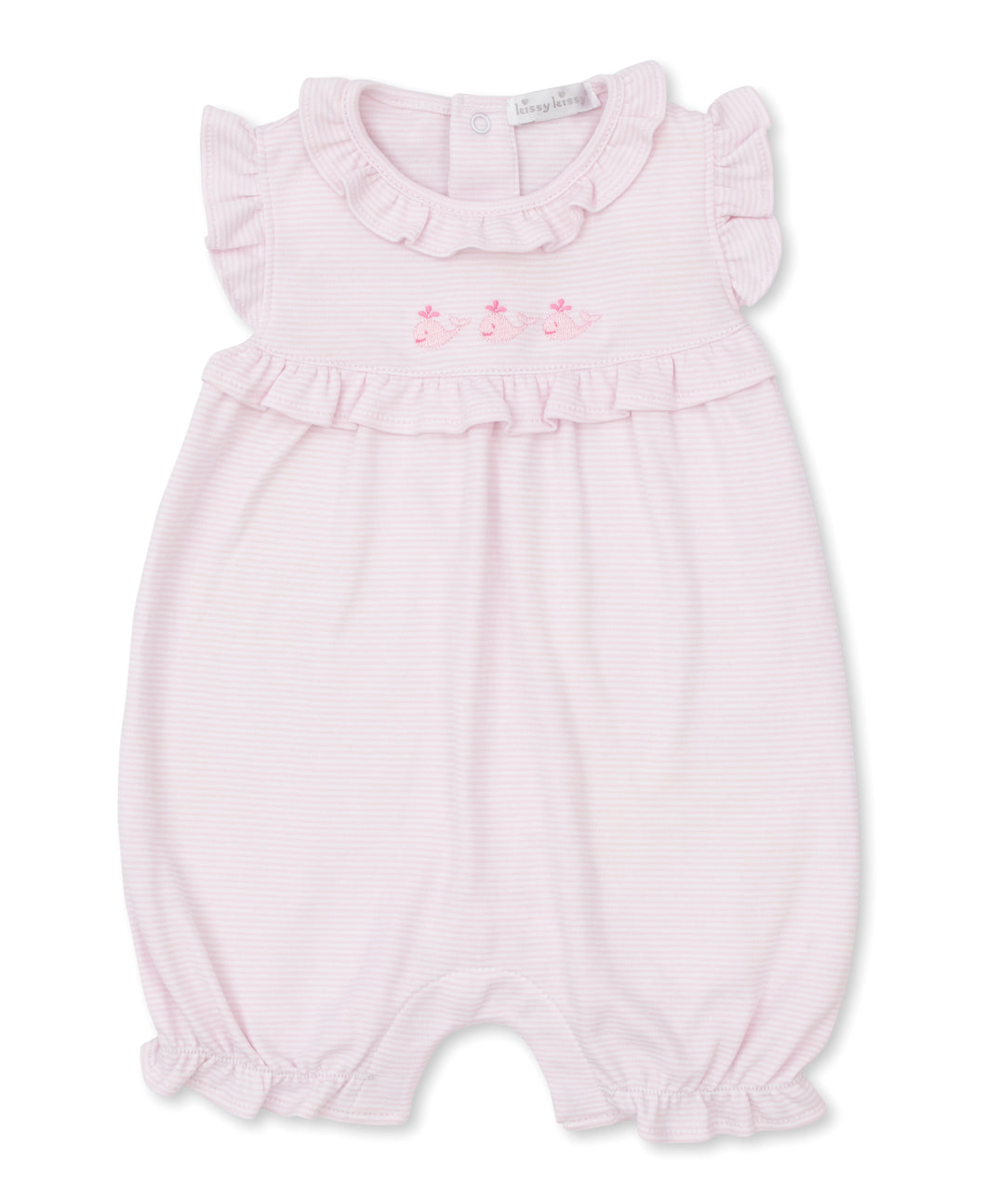 Classic Treasures SP25 Short Playsuit STR - Pink