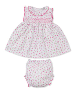 Tulip Blossoms Dress Set PRT Smk - Multi