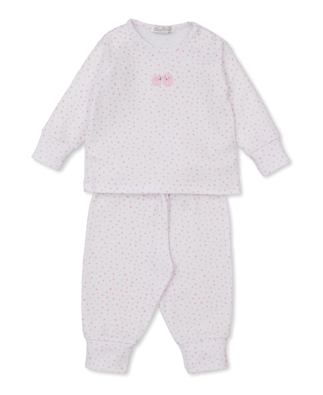 Baa Baa Baby Sheep Pant Set Comp - Pink