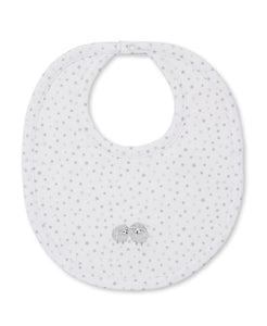 Baa Baa Baby Sheep Bib Comp - Silver