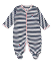 Load image into Gallery viewer, Seas the Day Footie STR - Navy