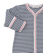Load image into Gallery viewer, Seas the Day Footie STR - Navy